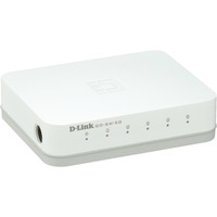 D-Link GO-SW-5G Non gestito Gigabit Ethernet (10/100/1000) Bianco bianco/grigio, Non gestito, Gigabit Ethernet (10/100/1000), Full duplex