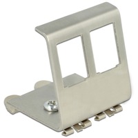 DeLOCK 86255 Accessorio per pannello di connessione, Modulo di Keystone Metallico, Metallo