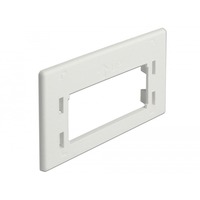 DeLOCK 86290 kit di fissaggio, Montaggio bianco, 67,3 mm, 105,4 mm, 8,9 mm