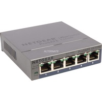 Netgear GS105E-200PES switch di rete Gestito L2/L3 Gigabit Ethernet (10/100/1000) Grigio, Interruttore grigio, Gestito, L2/L3, Gigabit Ethernet (10/100/1000), Full duplex
