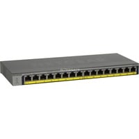 Netgear GS116LP Non gestito Gigabit Ethernet (10/100/1000) Supporto Power over Ethernet (PoE) Nero, Interruttore Non gestito, Gigabit Ethernet (10/100/1000), Supporto Power over Ethernet (PoE), Montaggio rack