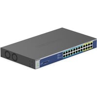 Netgear GS524PP Non gestito Gigabit Ethernet (10/100/1000) Supporto Power over Ethernet (PoE) Grigio, Interruttore Non gestito, Gigabit Ethernet (10/100/1000), Supporto Power over Ethernet (PoE), Montaggio rack