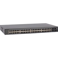 Netgear GS748T Gestito L2+ Gigabit Ethernet (10/100/1000) Blu grigio scuro, Gestito, L2+, Gigabit Ethernet (10/100/1000), Full duplex, Montaggio rack