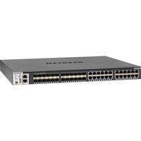 Netgear M4300-24X24F Gestito L2/L3/L4 10G Ethernet (100/1000/10000) 1U Nero, Interruttore Gestito, L2/L3/L4, 10G Ethernet (100/1000/10000), Montaggio rack, 1U