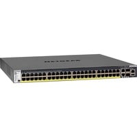 Netgear M4300-52G-PoE+ 1000W PSU Gestito L2/L3/L4 Gigabit Ethernet (10/100/1000) Supporto Power over Ethernet (PoE) 1U Nero, Interruttore Gestito, L2/L3/L4, Gigabit Ethernet (10/100/1000), Supporto Power over Ethernet (PoE), Montaggio rack, 1U