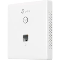 TP-Link Omada EAP115-Wall 300 Mbit/s Bianco Supporto Power over Ethernet (PoE), Punto di accesso bianco, 2.4 GHz, 300 Mbit/s, 802.1x RADIUS, HTTPS, WPA, WPA-PSK, WPA2, WPA2-PSK, 10,100 Mbit/s