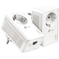 TP-Link TL-PA7017P KIT adattatore di rete PowerLine 1000 Mbit/s Collegamento ethernet LAN Bianco 2 pz, PowerLAN bianco, 1000 Mbit/s, IEEE 1901, IEEE 802.3, IEEE 802.3ab, IEEE 802.3u, Tipo E, Gigabit Ethernet, 10,100,1000 Mbit/s, HomePlug AV2
