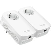 TP-Link TL-PA8010P KIT 1300 Mbit/s Collegamento ethernet LAN Bianco 2 pz, PowerLAN bianco, 1300 Mbit/s, IEEE 802.3, IEEE 802.3ab, IEEE 802.3u, Gigabit Ethernet, 10,100,1000 Mbit/s, 10BASE-T, 100BASE-TX, 1000BASE-T, HomePlug AV2