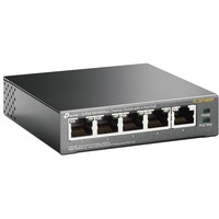 TP-Link TL-SF1005P Non gestito Fast Ethernet (10/100) Supporto Power over Ethernet (PoE) Nero Non gestito, Fast Ethernet (10/100), Full duplex, Supporto Power over Ethernet (PoE)