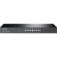 TP-Link TL-SF1016 switch di rete Non gestito Fast Ethernet (10/100) 1U Nero, Interruttore Nero, Non gestito, Fast Ethernet (10/100), Montaggio rack, 1U