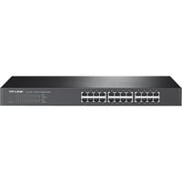 TP-Link TL-SF1024 Non gestito Fast Ethernet (10/100) 1U Nero, Interruttore Nero, Non gestito, Fast Ethernet (10/100), Full duplex, Montaggio rack, 1U