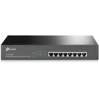 TP-Link TL-SG1008MP, Interruttore Non gestito, Gigabit Ethernet (10/100/1000), Full duplex, Supporto Power over Ethernet (PoE), Montaggio rack, 1U