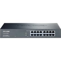 TP-Link TL-SG1016DE Gestito L2 Gigabit Ethernet (10/100/1000) 1U Nero Nero, Gestito, L2, Gigabit Ethernet (10/100/1000), Montaggio rack, 1U