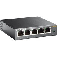 TL-SG105E Gestito L2 Gigabit Ethernet (10/100/1000) Nero