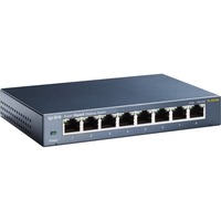 TL-SG108 Non gestito Gigabit Ethernet (10/100/1000) Nero