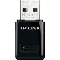 TP-Link TL-WN823N WLAN 300 Mbit/s Nero, Wireless, USB, WLAN, Wi-Fi 4 (802.11n), 300 Mbit/s, Nero, Vendita al dettaglio