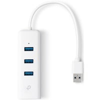 TP-Link UE330 USB 3.2 Gen 1 (3.1 Gen 1) Type-A 1000 Mbit/s Bianco, Hub USB bianco, USB 3.2 Gen 1 (3.1 Gen 1) Type-A, RJ-45, USB 3.2 Gen 1 (3.1 Gen 1) Type-A, 1000 Mbit/s, Bianco, USB, Windows 10 Education, Windows 10 Education x64, Windows 10 Enterprise, Windows 10 Enterprise x64,...