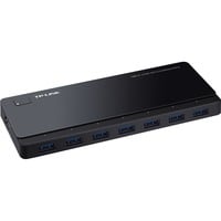 TP-Link UH720 USB 3.2 Gen 1 (3.1 Gen 1) Micro-B 5000 Mbit/s Nero, Hub USB Nero, USB 3.2 Gen 1 (3.1 Gen 1) Micro-B, USB 3.2 Gen 1 (3.1 Gen 1) Type-A, 5000 Mbit/s, Nero, 1 m, USB