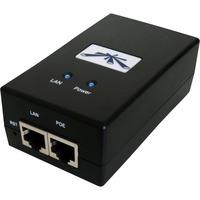 Ubiquiti POE-24-24W-G-EU adattatore PoE e iniettore Gigabit Ethernet 24 V, Iniettore PoE Nero, Gigabit Ethernet, 10,100,1000 Mbit/s, Nero, 24 V, 100 - 240 V, 50/60 Hz