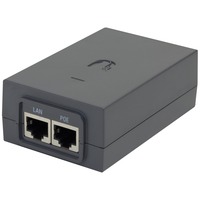 Ubiquiti POE-24-AF5X Gigabit Ethernet 24V adattatore PoE e iniettore, Iniettore PoE Nero, Gigabit Ethernet, 10,100,1000 Mbit/s, Nero, 24 V, 90 - 260, 47 - 63