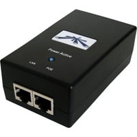 Ubiquiti POE-48-24W-G Gigabit Ethernet 48 V, Iniettore PoE Nero, Gigabit Ethernet, 10,100,1000 Mbit/s, Nero, CE, FCC, IC, UL, 48 V, 100 - 240 V