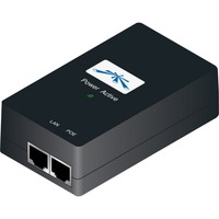 Ubiquiti POE-50-60W Gigabit Ethernet 50 V, Iniettore PoE Nero, Gigabit Ethernet, 10,100,1000 Mbit/s, Nero, CE, FCC, IC, UL, 50 V, 100 - 240 V