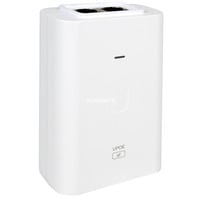 Ubiquiti U-POE-AF adattatore PoE e iniettore Gigabit Ethernet 48 V, Iniettore PoE Gigabit Ethernet, 1000 Mbit/s, Bianco, CE, FCC, IC, UL, 48 V, 100-240 V