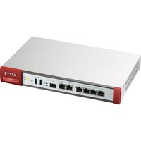 Zyxel ATP200 firewall (hardware) Desktop 2000 Mbit/s grigio/Rosso, 2000 Mbit/s, 500 Mbit/s, 40 Gbit/s, 10 transazioni/s, 450/450 Gbit/s, 45,38 BTU/h