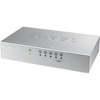 Zyxel ES-105A Non gestito Fast Ethernet (10/100) Argento argento, Non gestito, Fast Ethernet (10/100), Full duplex