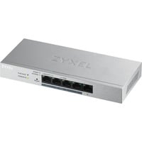 Zyxel GS1200-5HP v2 Gestito Gigabit Ethernet (10/100/1000) Supporto Power over Ethernet (PoE) Grigio, Interruttore argento, Gestito, Gigabit Ethernet (10/100/1000), Full duplex, Supporto Power over Ethernet (PoE)