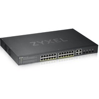Zyxel GS1920-24HPV2 Gestito Gigabit Ethernet (10/100/1000) Supporto Power over Ethernet (PoE) Nero Nero, Gestito, Gigabit Ethernet (10/100/1000), Supporto Power over Ethernet (PoE), Montaggio rack