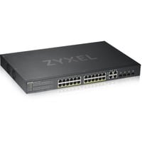 Zyxel GS1920-24HPV2 Gestito Gigabit Ethernet (10/100/1000) Supporto Power over Ethernet (PoE) Nero, Interruttore Nero, Gestito, Gigabit Ethernet (10/100/1000), Supporto Power over Ethernet (PoE), Montaggio rack