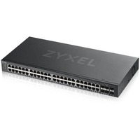 Zyxel GS1920-48V2 Gestito Gigabit Ethernet (10/100/1000) Nero, Interruttore Nero, Gestito, Gigabit Ethernet (10/100/1000), Montaggio rack