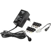 Ansmann ACS 48 AC Carica batterie, Caricabatterie Nero, Cortocircuito