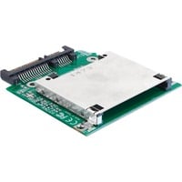 DeLOCK 91714 lettore di schede SATA Interno CF, Windows 2000/XP/Vista/7, Mac 10.5, SATA, 66,5 mm, 64 mm, 7,3 mm