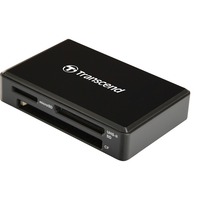 Transcend TS-RDF9K2 lettore di schede Micro-USB Nero Nero, CF, MicroSDHC, MicroSDXC, SDHC, SDXC, Nero, Microsoft Windows 7 Microsoft Windows 8 Microsoft Windows 10 Mac OS X 10.2.8 or later Linux Kernel..., CE/FCC/BSMI/KC/RCM/EAC, Micro-USB, USB