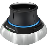 3DConnexion Spacemouse Wireless argento, Nero, Grigio, 450 g, USB