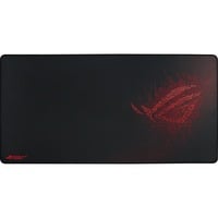 ASUS ROG Sheath Tappetino per mouse per gioco da computer Nero, Rosso, Gioco mouse pad Nero, Rosso, Immagine, Barra appoggiaferro antiscivolo, Tappetino per mouse per gioco da computer