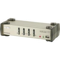 CS1734B switch per keyboard video mouse (kvm) Argento, Switch KVM CS1734B switch per keyboard video mouse (kvm) Argento, Switch KVM