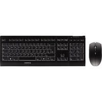 CHERRY B.UNLIMITED 3.0 tastiera Mouse incluso Ufficio RF Wireless Tedesco Nero, Set desktop Nero, Full-size (100%), Wireless, RF Wireless, Interruttore a chiave meccanica, Nero, Mouse incluso