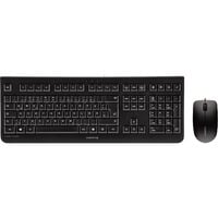CHERRY DC 2000 tastiera Mouse incluso Ufficio USB QWERTZ Tedesco Nero, Set desktop Nero, Full-size (100%), Cablato, USB, QWERTZ, Nero, Mouse incluso