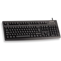 CHERRY G83-6104 tastiera Universale USB QWERTY Inglese US Nero Nero, Full-size (100%), Cablato, USB, QWERTY, Nero