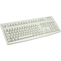 CHERRY G83-6105LUNGB-0 USB Tastiera QWERTY  beige, Standard, Cablato, USB, Interruttore a chiave meccanica, QWERTY, Grigio