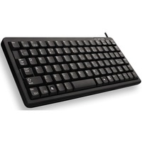 CHERRY G84-4100 tastiera Universale USB QWERTY Inglese US Nero Nero, Mini, Cablato, USB, QWERTY, Nero