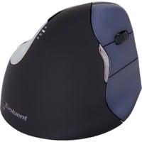 Evoluent Evoluent 4 destro bluetooth, Mouse Nero/Blu, Mano destra, Ottico, Bluetooth, 2600 DPI, Bianco