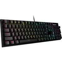 GIGABYTE AORUS K1 tastiera USB Nero, Tastiera da gioco Nero, Full-size (100%), USB, Interruttore a chiave meccanica, LED RGB, Nero