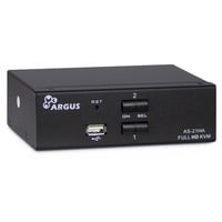 Inter-Tech AS-21HA HDMI switch per keyboard-video-mouse (kvm) Nero, Switch KVM 1920 x 1440 Pixel, Full HD+, Nero