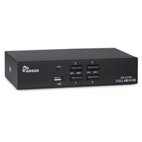 Inter-Tech AS-41HA HDMI switch per keyboard-video-mouse (kvm) Nero, Switch KVM 1920 x 1440 Pixel, Full HD+, Nero