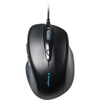 Kensington Mouse Pro Fit™ di dimensioni standard con cavo Nero, Ottico, USB tipo A, 2400 DPI, Nero