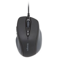 Kensington Mouse Pro Fit® di medie dimensioni con cavo Nero, Mano destra, Ottico, USB tipo A, 1000 DPI, Nero